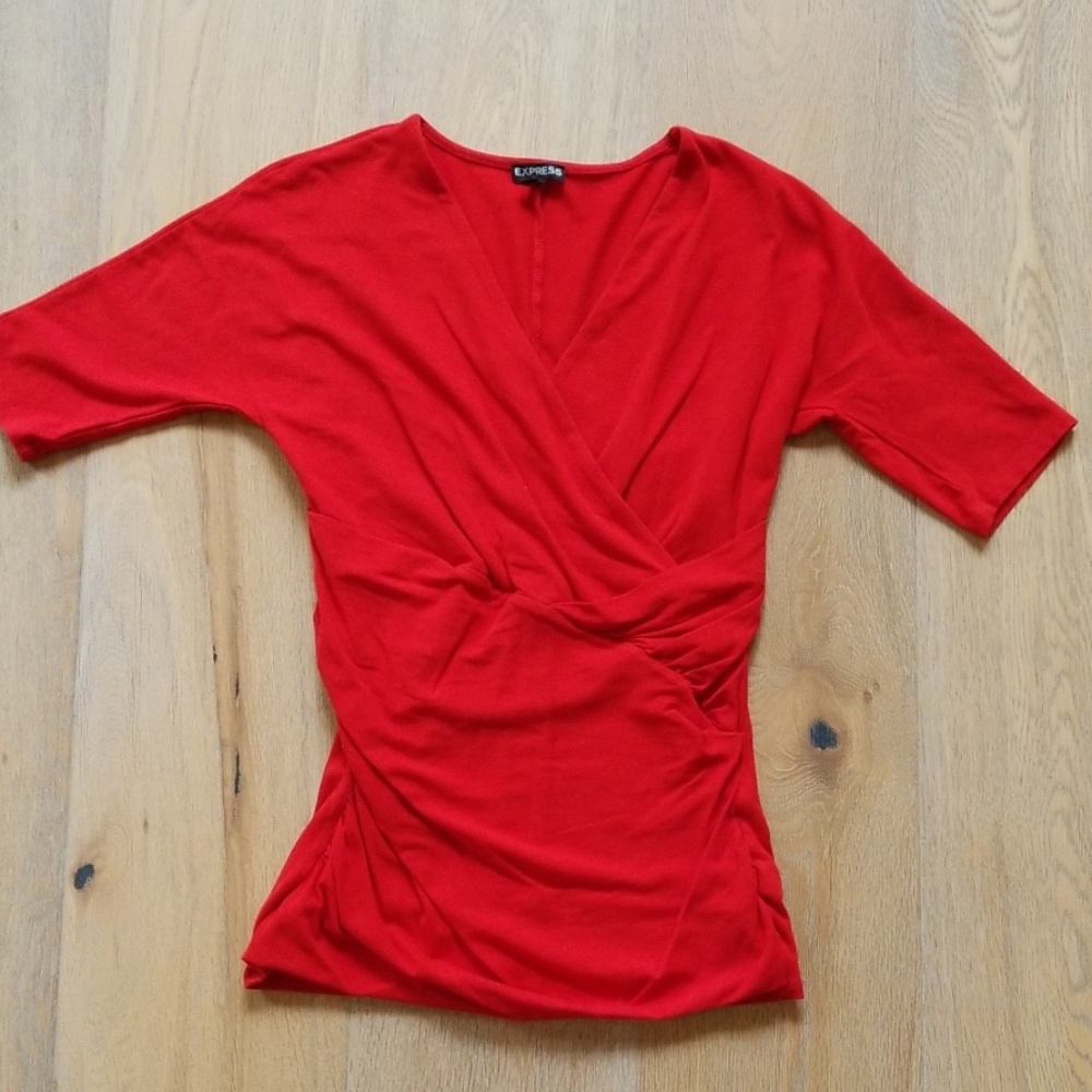 Express v-neck top